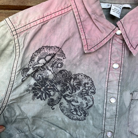 Style & Co Shirt with Pearl Snaps - Picture 3 of 14